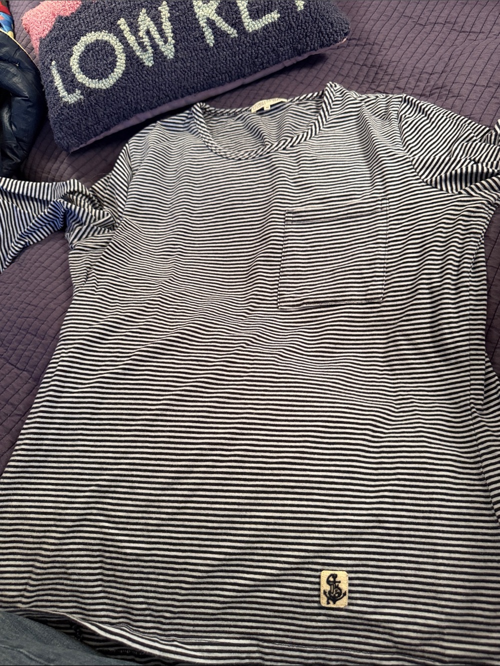 3/4 sleeve stretch tee